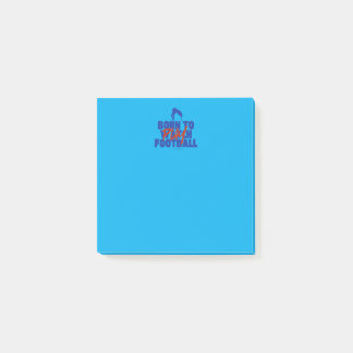 Post-it® Girl Born to Play Football