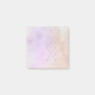 Post-it® Giving flowers(pattern)