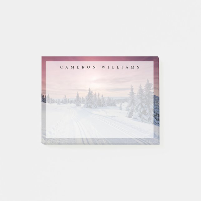 Post-it® Glace et neige | Lillehammer, Norvège (Devant)