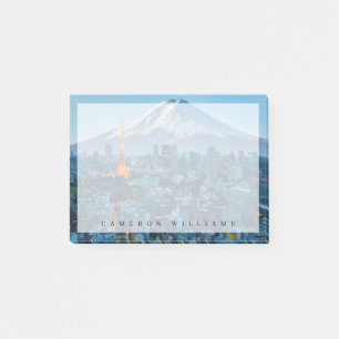 Post-it® Glace et neige Mt. Fuji et Tokyo Skyline