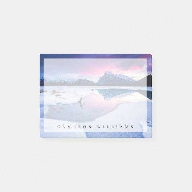 Post-it® Glace et neige | Mt. Rundle, Canada (Devant)