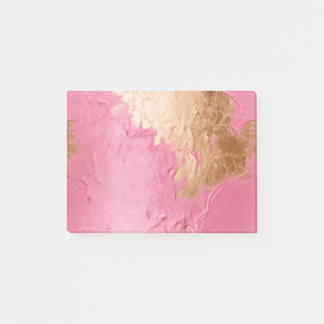 Post-it® Glam rose et or (Devant)