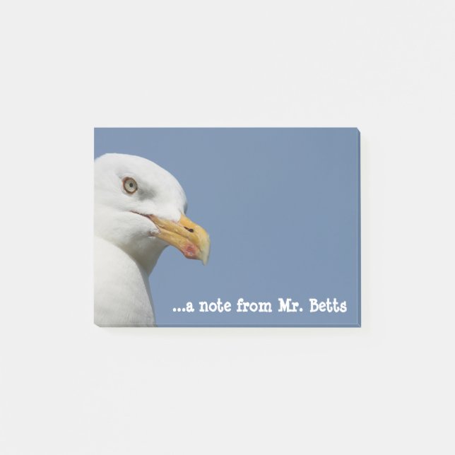 Post-it® Goéland de mer personnalisé (Devant)