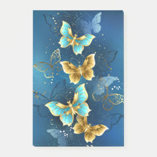 Post-it® Golden butterflies