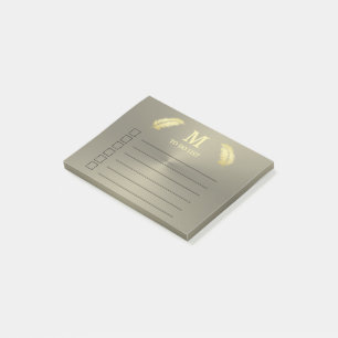 Post-it® Golden Tropical Palm feuille Post-it Notes