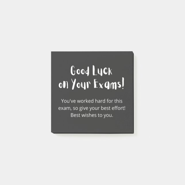 Post-it® Good Luck on Your Exams! (Devant)