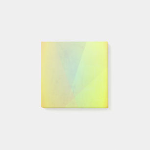 Post-it® Gradation géométrique jaune moderne
