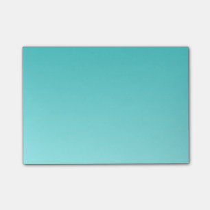 Post-it® Gradient linéaire de H - turquoise pour allumer