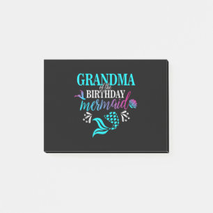 Post-it® Grand-mère de The Birthday Mermaid