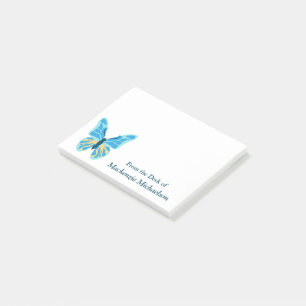 Post-it® Graphique de couleur personnalisée papillon