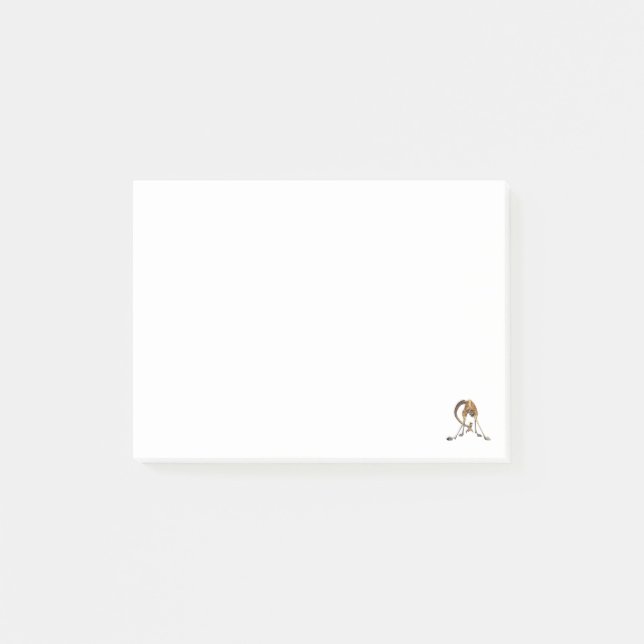 Post-it® Graphisme de girafe amusant – Design d'animal mign (Devant)