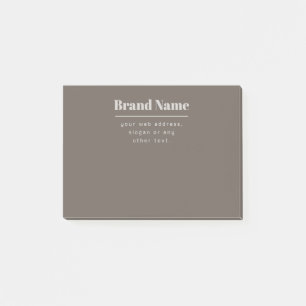 Post-it® Gras moderne foncé & clair Beige Marque ou Entrepr