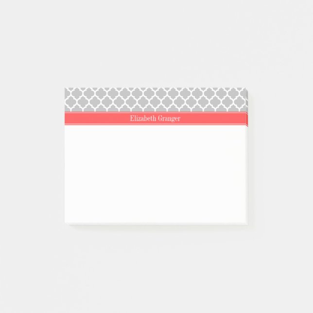 Post-it® Gray White Moroccan (Devant)
