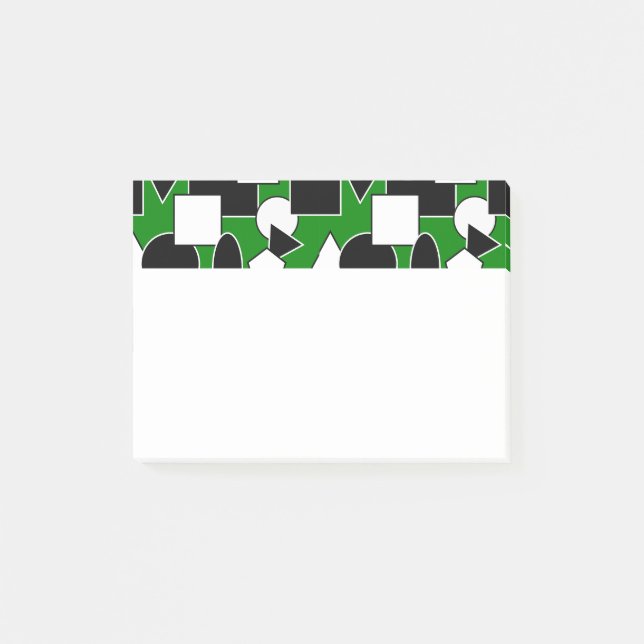 Post-it® Green Bauhaus Collage (Devant)