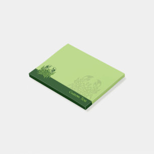 Post-it® Green crab Celtic Knot