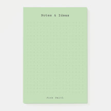 Green minimalist and personalized retro aesthetic