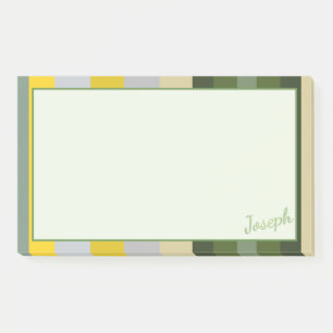 Post-it® Green Post de taille supérieure It Note For Joseph