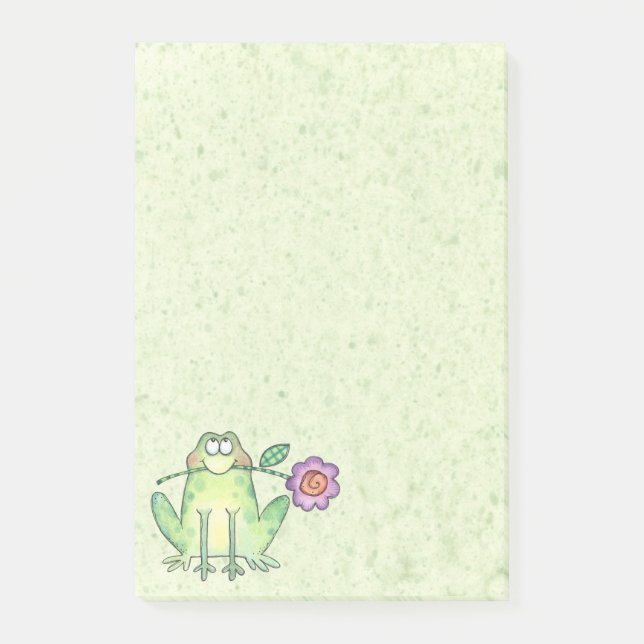 Post-it® Grenouille heureuse (Devant)