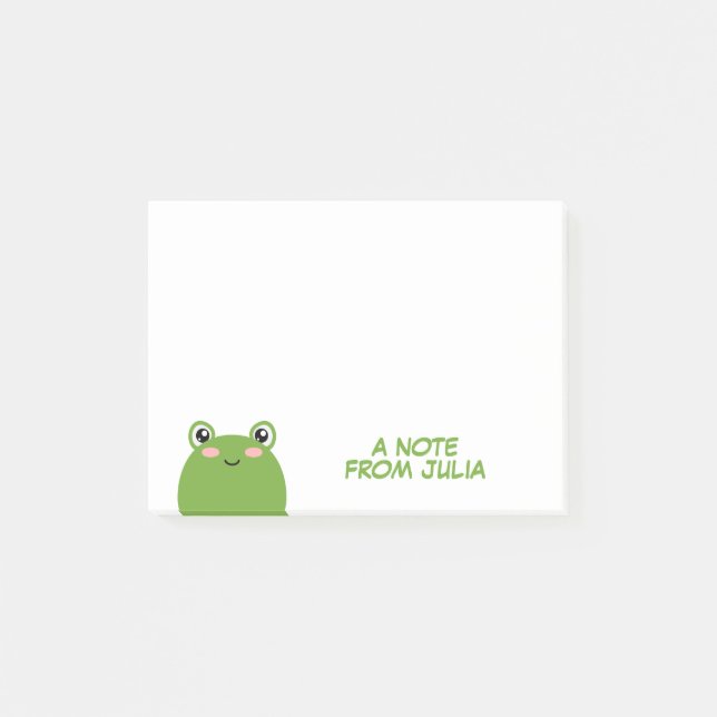 Post-it® Grenouille Kawaii (Devant)