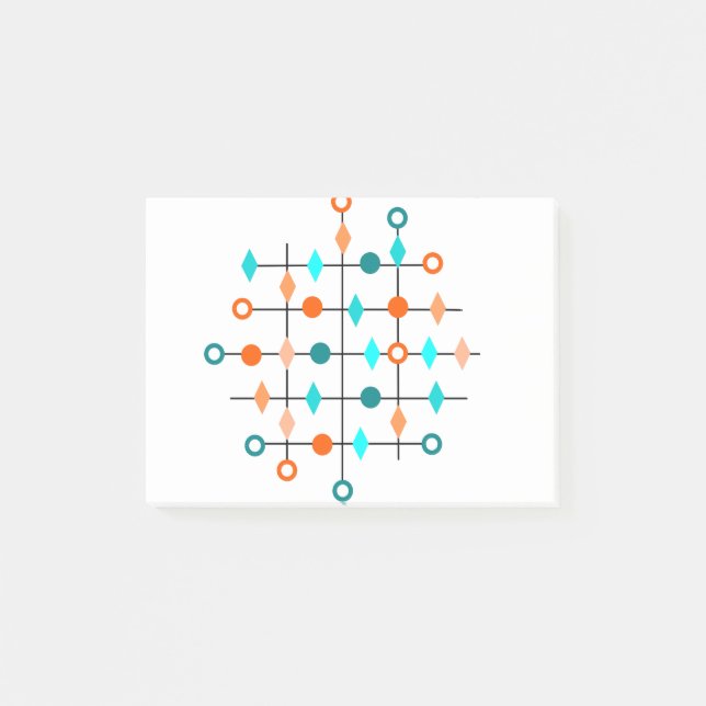 Post-it® Grille Atom (Devant)