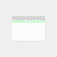Gris Blanc Marocain #5 Nom Monogramme Mint