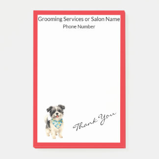 Post-it® Grooming Dog Personalized Luxury Trendy Collection