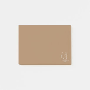 Post-it® Gros lapin ou canard, diptyque animal sauvage