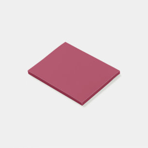 Post-it® Grosse trempée de rubis (couleur unie)