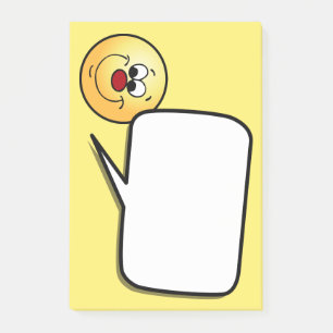 Post-it® Grumpey face sournoise