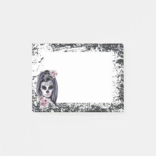 Post-it® Grunge et crâne