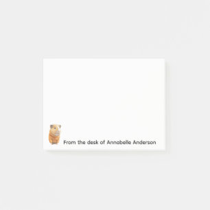 Post-it® Guinéen Cochon dans un pull orange