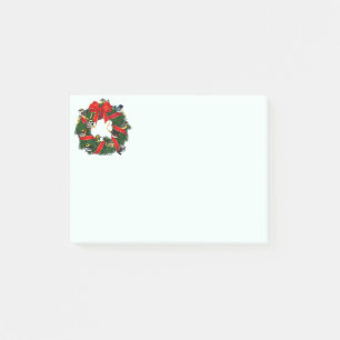 Post-it® Guirlande de Noël de fauvettes de Birdorable
