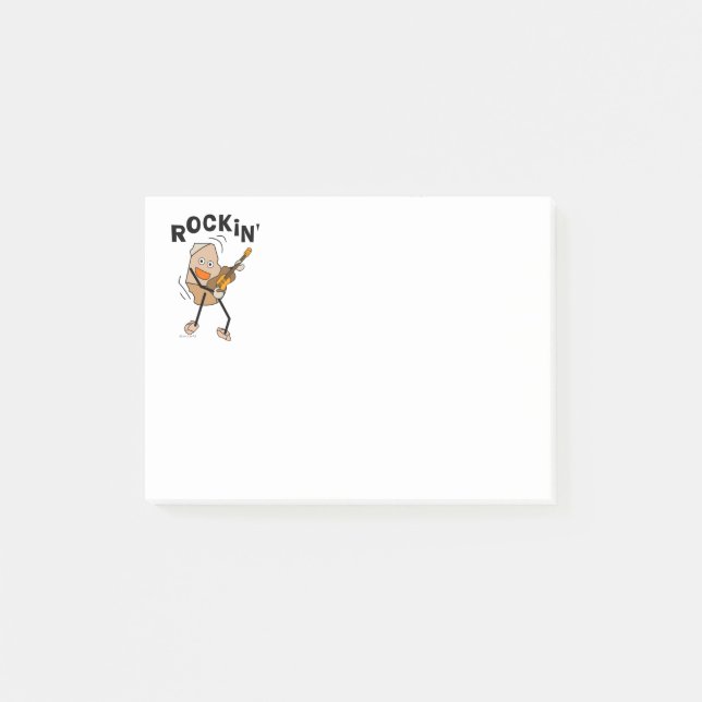 Post-it® Guitare de Rockin (Devant)