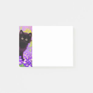 Post-it® Gustav Klimt Black Kitten