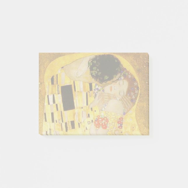Post-it® Gustav Klimt La Peinture Classique Du Kiss (Devant)