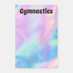 Post-it® Gymnastique colorée 4" x 6" Notes post-it