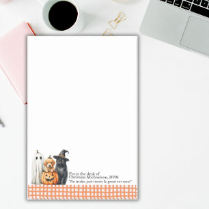 Post-it® Halloween Animaux vétérinaires Nom personnalisé
