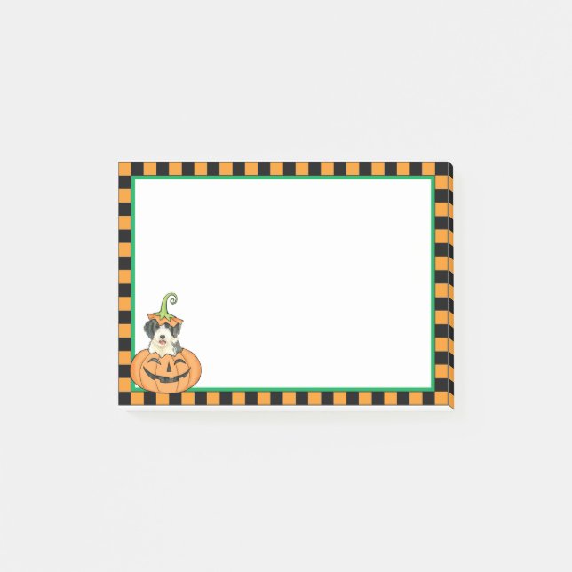 Post-it® Halloween Beardie (Devant)