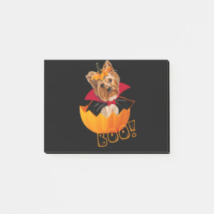 Post-it® Halloween joli Yorkshire terrier chien citrouille