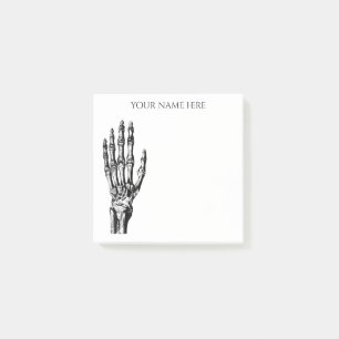 Post-it® Halloween main squelette