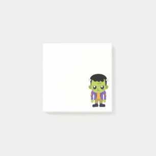 Post-it® Halloween monstre Frankenstein Green