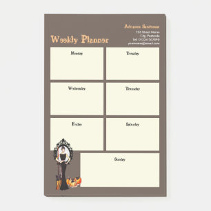 Post-it® Halloween planificateur Halloween classique sorciè