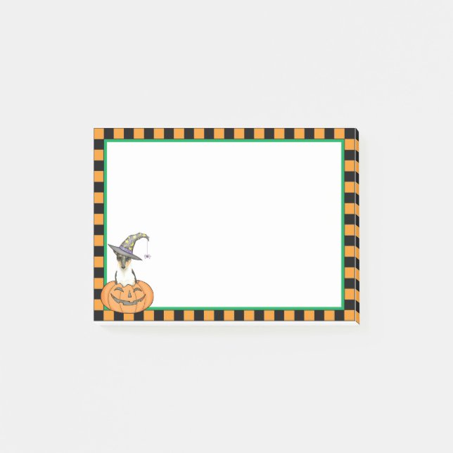 Post-it® Halloween Smooth Collie (Devant)
