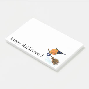 Post-it® Halloween sorcière Citrouille voler drôle