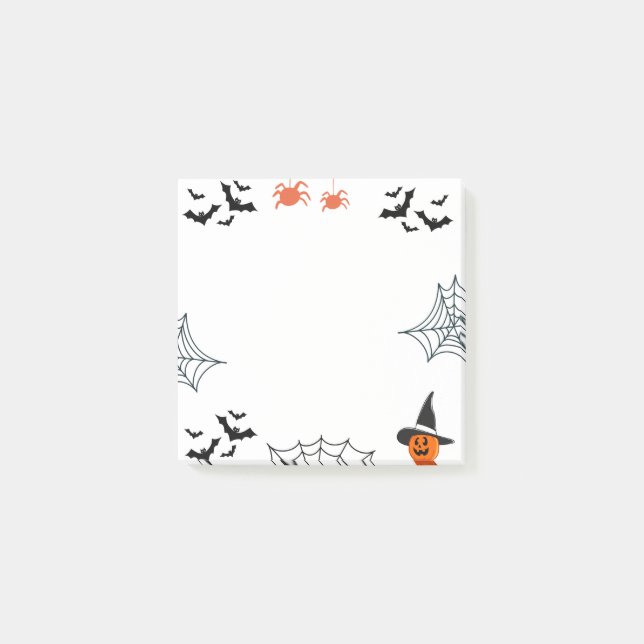 Post-it® Halloween Sticky Notes (Devant)