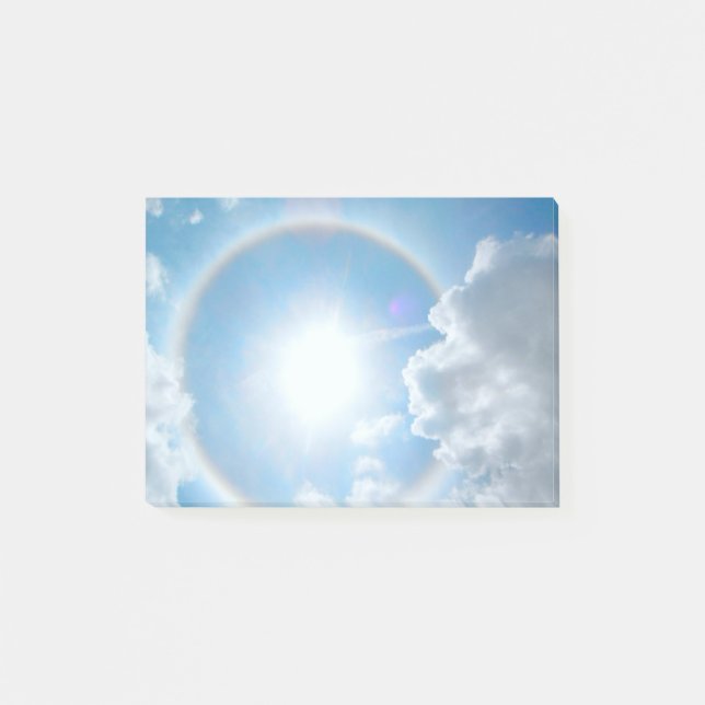 Post-it® Halo de l'arc-en-ciel de Sun (Devant)