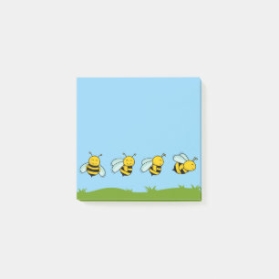 Post-it® Happy Bees Post-It Notes