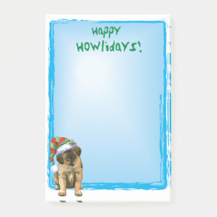 Post-it® Happy Howlidays Leonberger