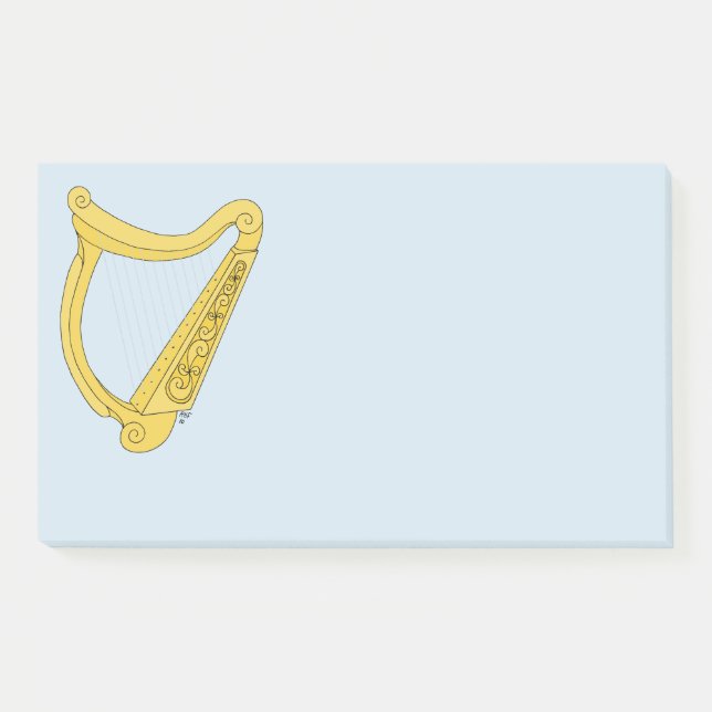 Post-it® Harpe irlandaise (Devant)