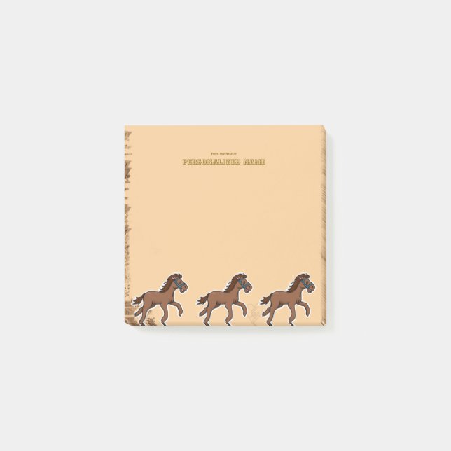 Post-it® Harry Horse Rustic - 1 (Devant)